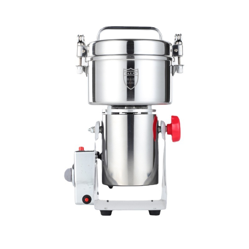 打辣椒粉碎机磨粉机打料机家用小型超细电动中药香料五谷杂粮