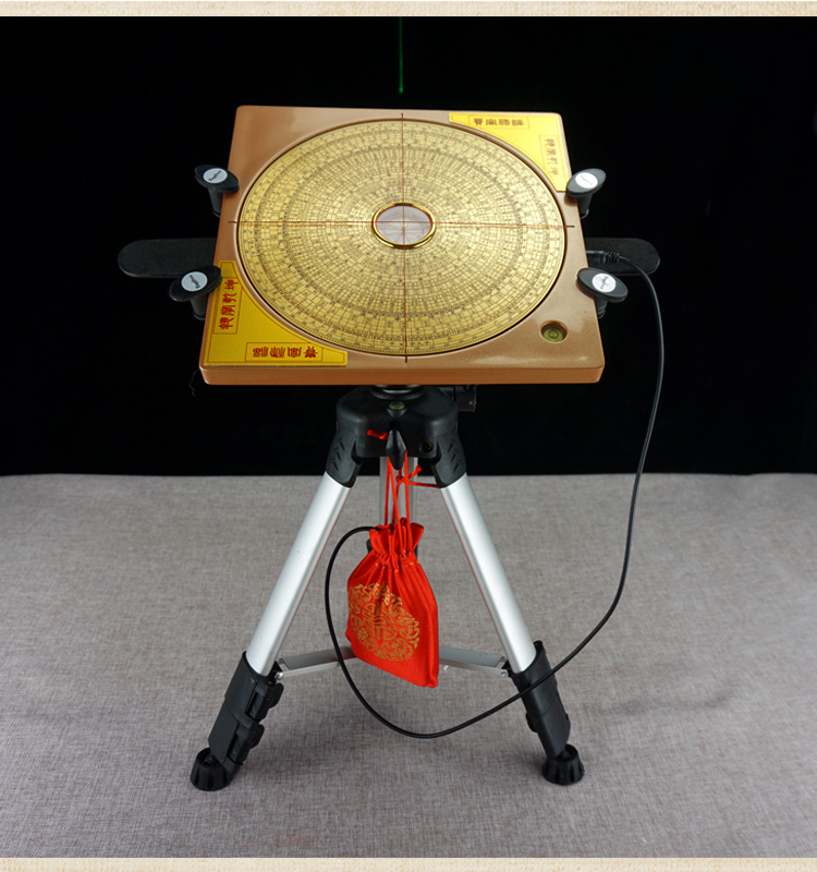 电子罗盘激光罗盘支架十字线大天池八寸杨公三合盘红外线罗经罗庚