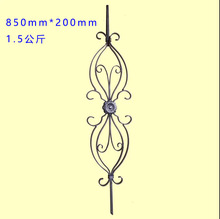 供应扁方铁楼梯花 平扁大门围栏楼梯装饰花现货批发