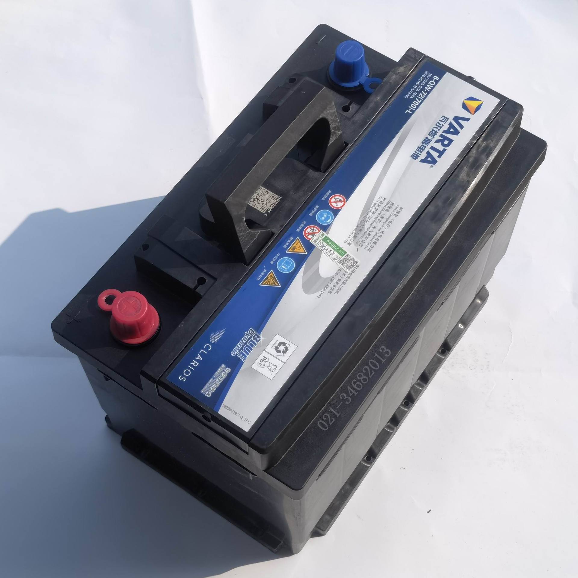 瓦尔塔varta6-qw-72 12v72ah轿车蓄电池汽车免维护电瓶上海旧换新