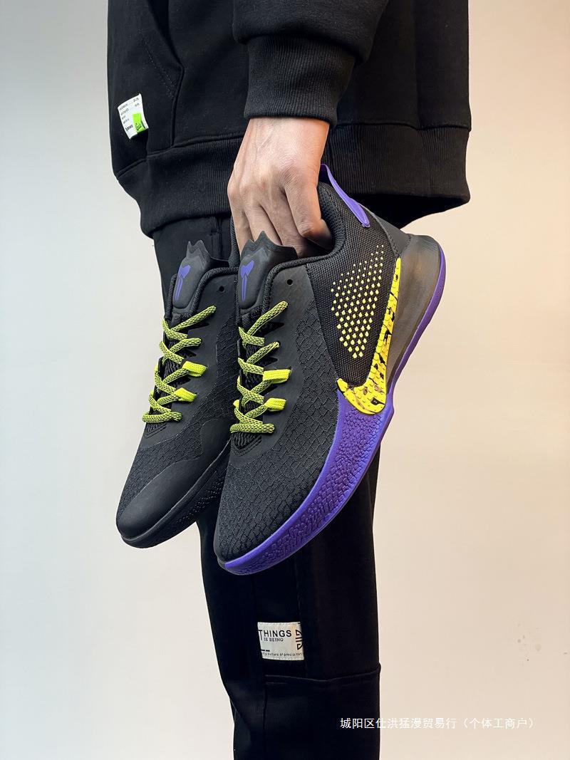 科比篮球鞋男6代实战低帮球鞋12夏季气垫kobe学生实战4运动鞋