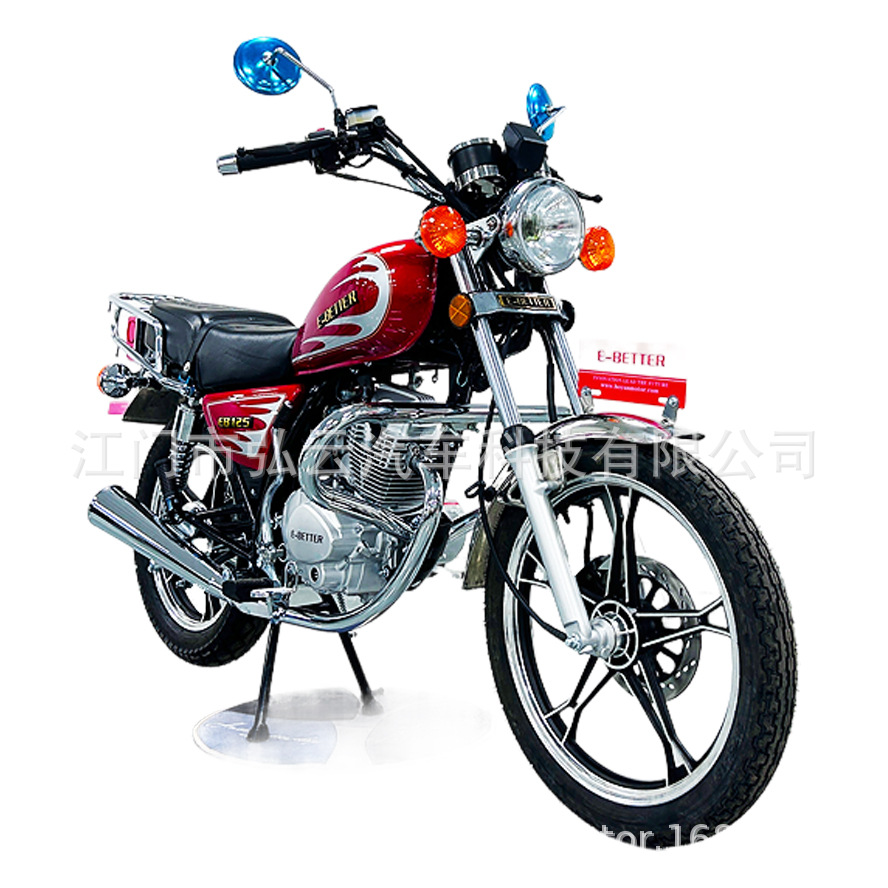 【工厂直供】外贸出口非洲赞比亚e-better gn125铃木太子摩托车