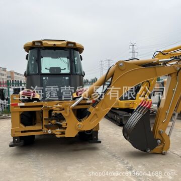 used loader九成新二手卡特二头忙装载机 二手卡特420e挖掘装载机