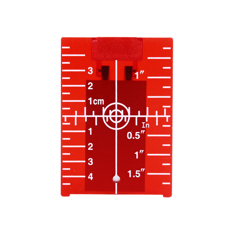 Yanling Level Target Plate Cross Line Laser Infrared Laser 2-Line Level Laser Target with Magnet