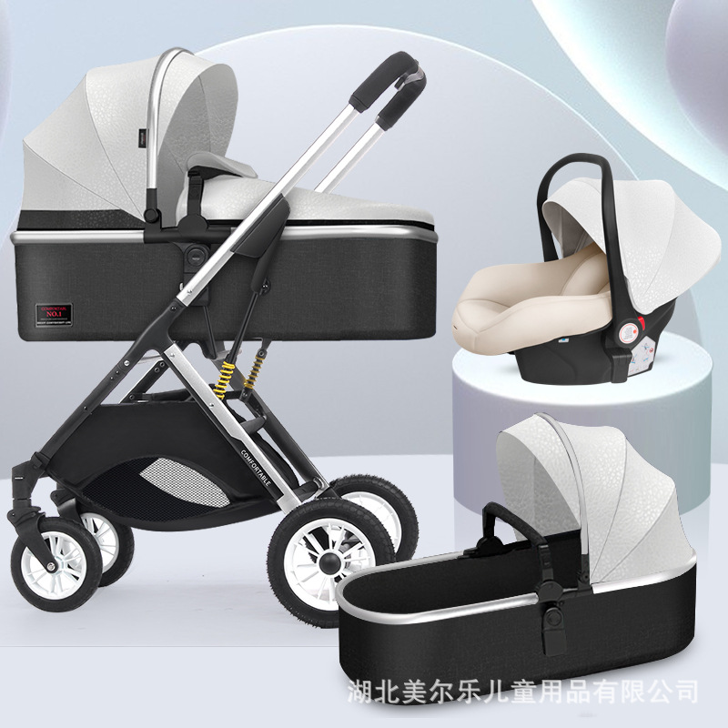 婴儿推车可坐可躺轻便折叠双向高景观新生儿童bb宝宝手推车-阿里巴巴