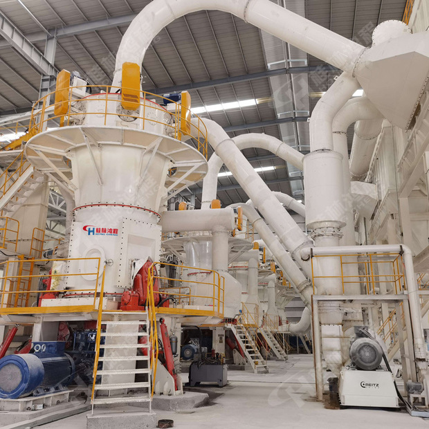 鸿程磨盘式磨粉机2000目超细磨高岭土细粉磨粉机 1300立磨机