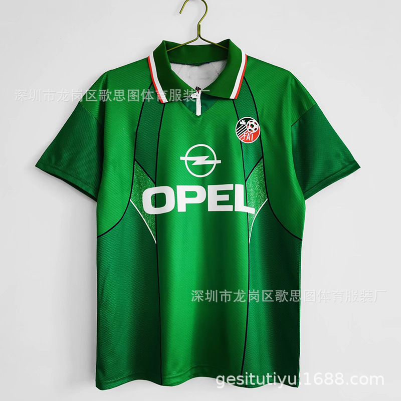 足球服复古版国家队爱尔兰队球衣football jersey主场客场-阿里巴巴