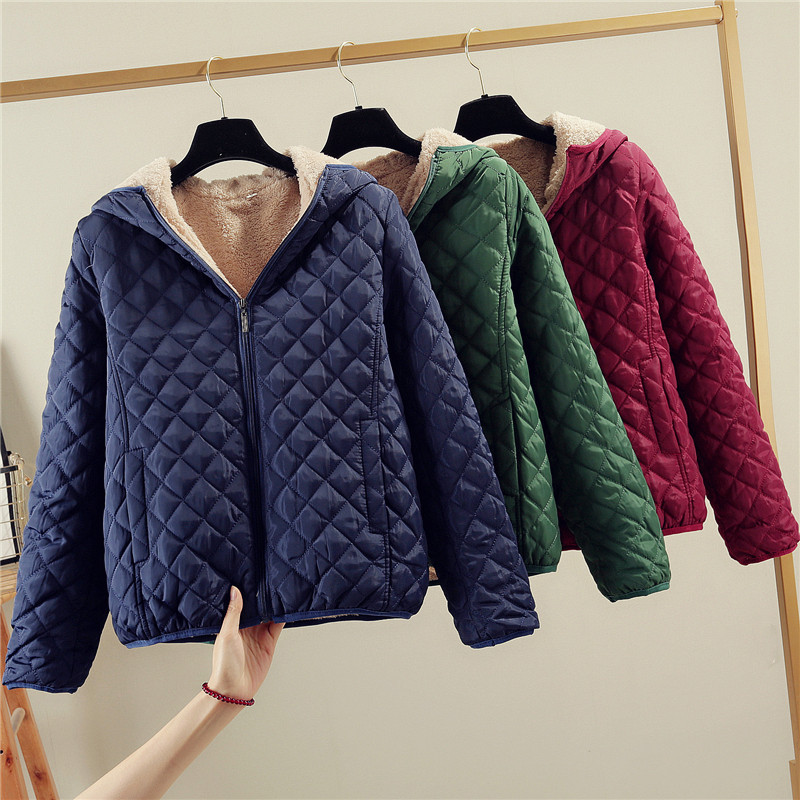 女冬小棉袄加绒