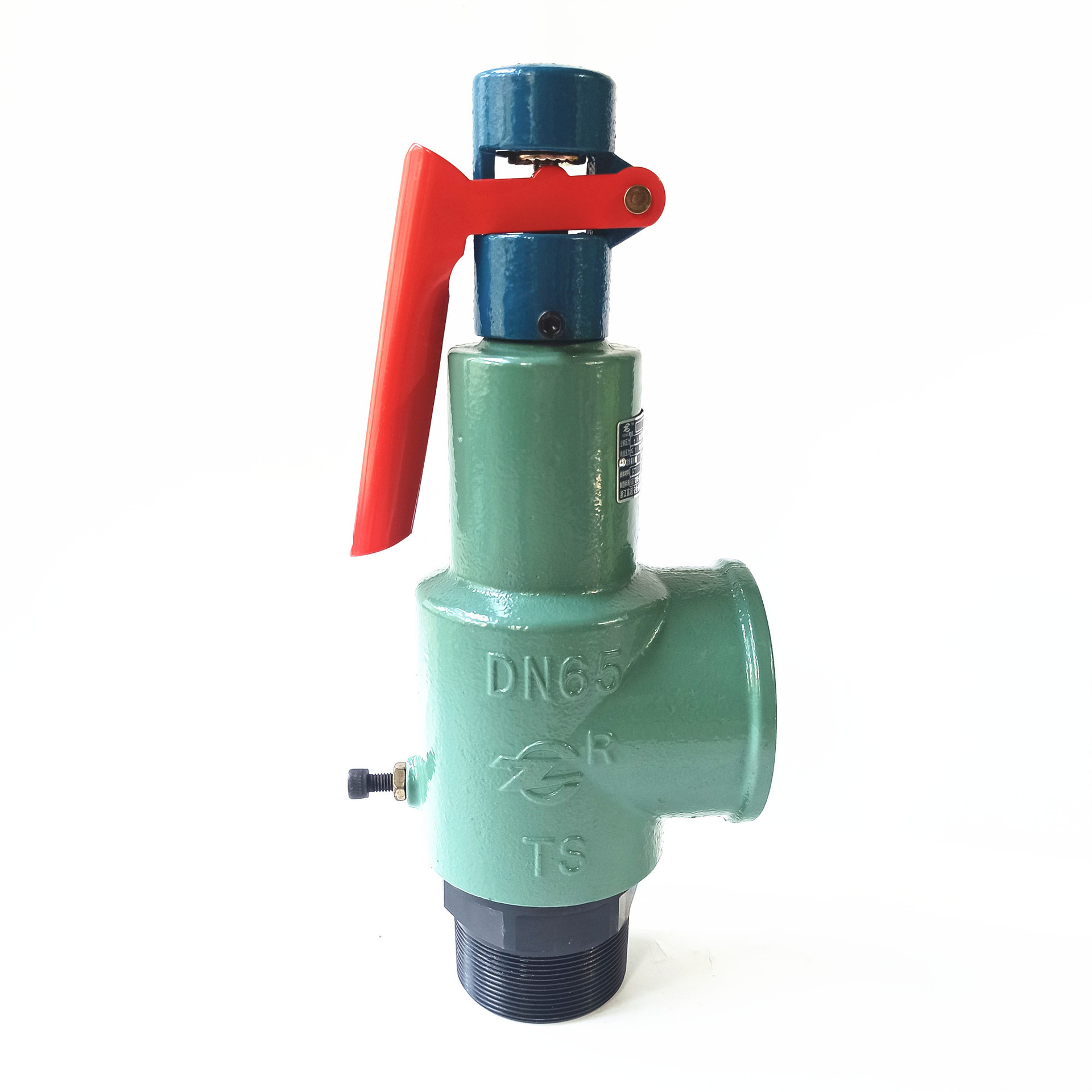 a28h-16储气罐锅炉蒸汽安全阀 全启式螺纹安全阀 空压机安全阀