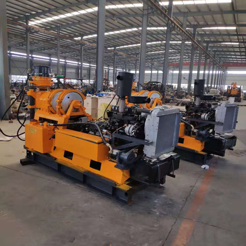 无锡180型地质勘探液压钻机 岩石取芯取样打井打孔钻机家用打井机