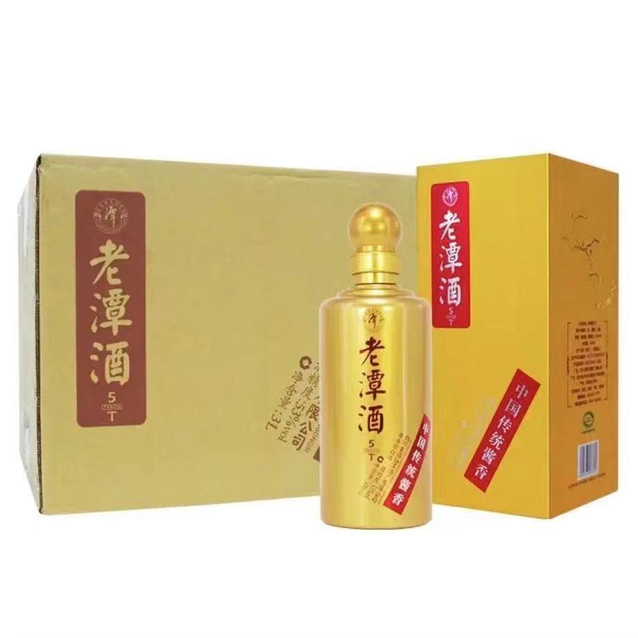 老潭酒t5/t6酱香型纯粮优级白酒53度500ml*6瓶婚宴送礼商务宴请