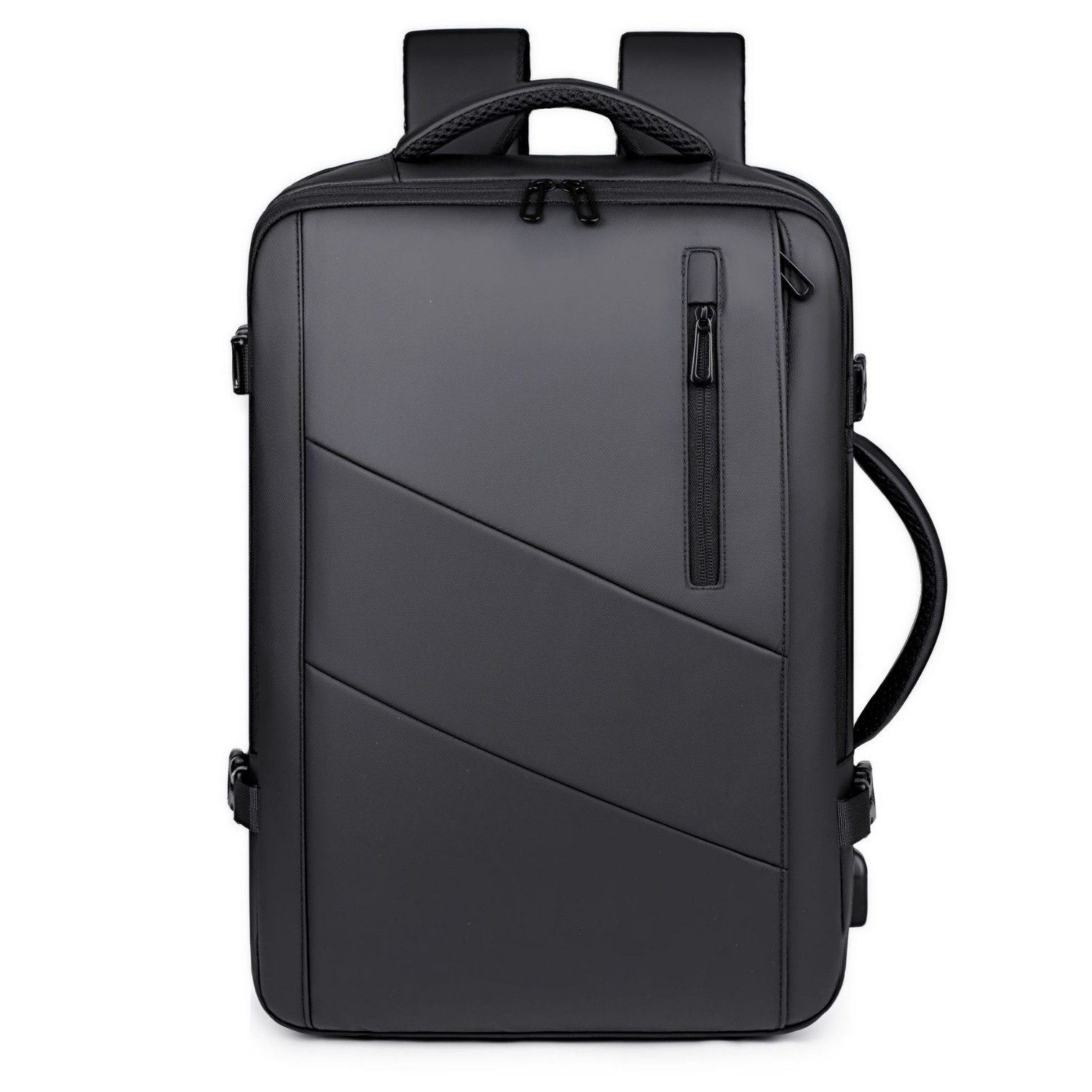 跨境男士背包高级感通勤轻便电脑包时尚休闲女双肩包旅行双肩书包