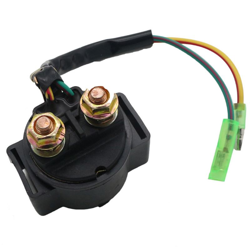 摩托车启动继电器 启动继电器铜螺丝 车型cg/ zj125-阿里巴巴