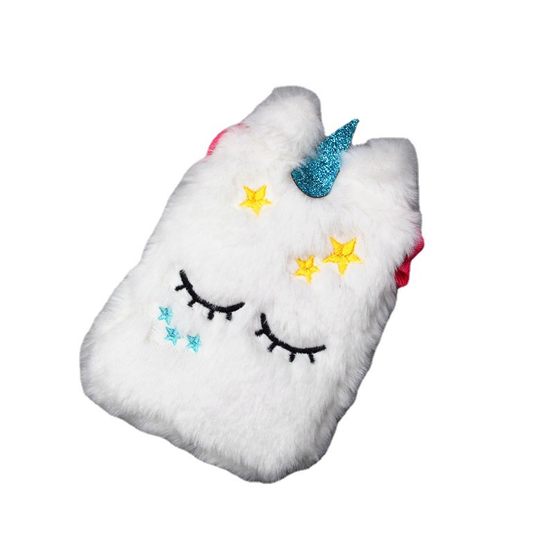 Unicorn Cartoon Unicorn Plush Shoulder Bag Cute Children Coin Purse Girl Cosmetic Bag Crossbody Bag