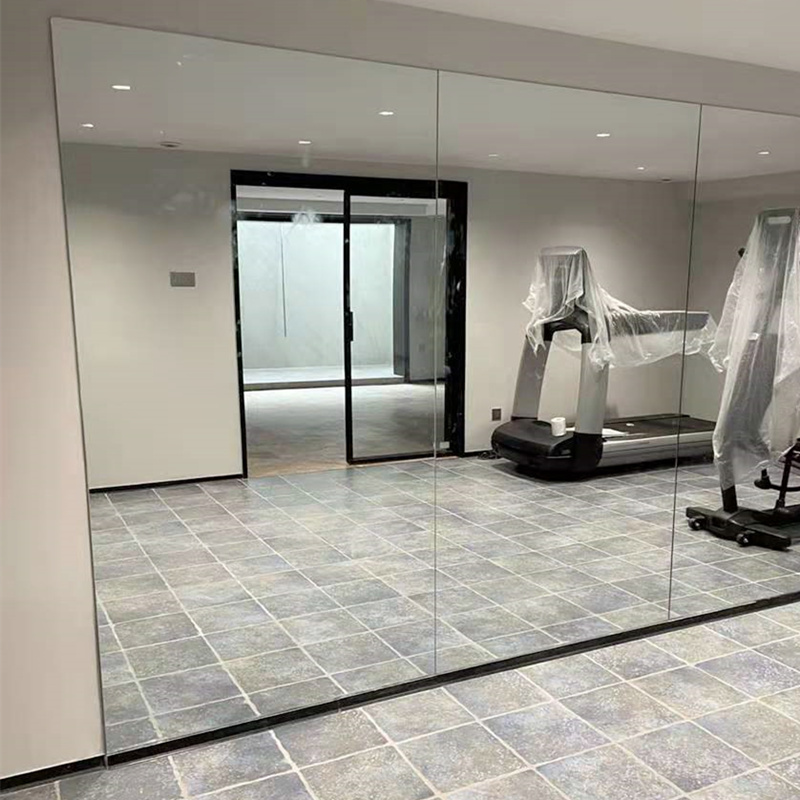 5v舞蹈室镜子贴墙家用落地穿衣镜健身房瑜伽排练跳舞练功房定 制