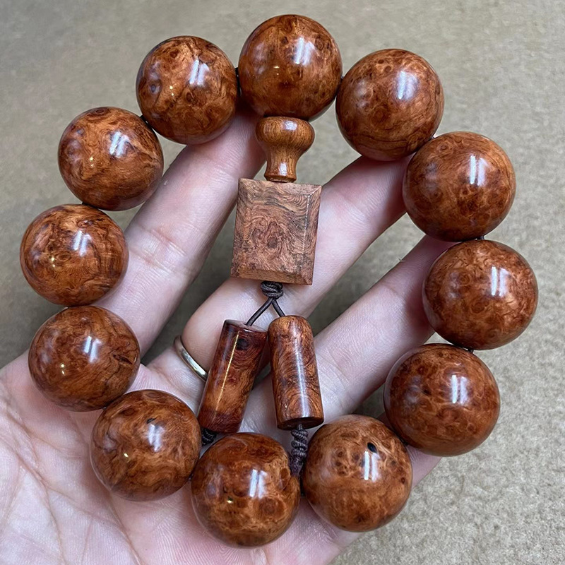 Hainan Scented Rosewood Bracelet Buddha Beads Crafts Texture Super Exquisite Stall Live Supply Hot Products Manufacturer One Piece Dropshipping