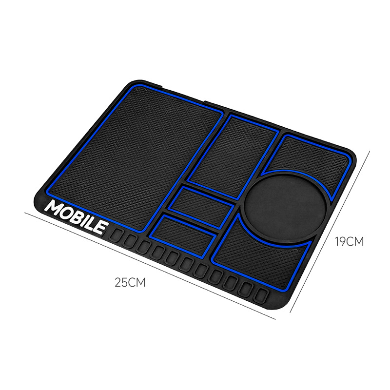 Car for Car Multifunctional Non-Slip Mat Car Storage Pad 360 Rotating Mobile Phone Navigation Bracket Dashboard Mat