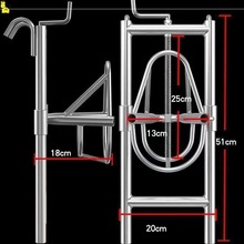 羊头固定架剪羊毛架子打针挤奶配种打羊毛推毛羊用固定器