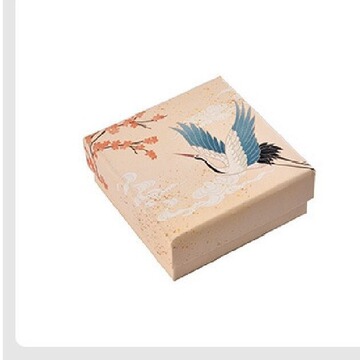 中国风礼品盒天地盖戒指首饰盒吊坠盒手链盒国风莲花饰品包装盒子-阿