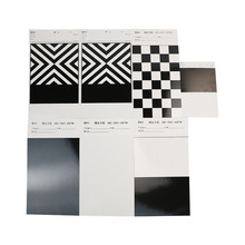 遮盖力测定卡纸黑白纸遮盖力纸黑白格纸纹涂膜遮盖反射率测试卡纸