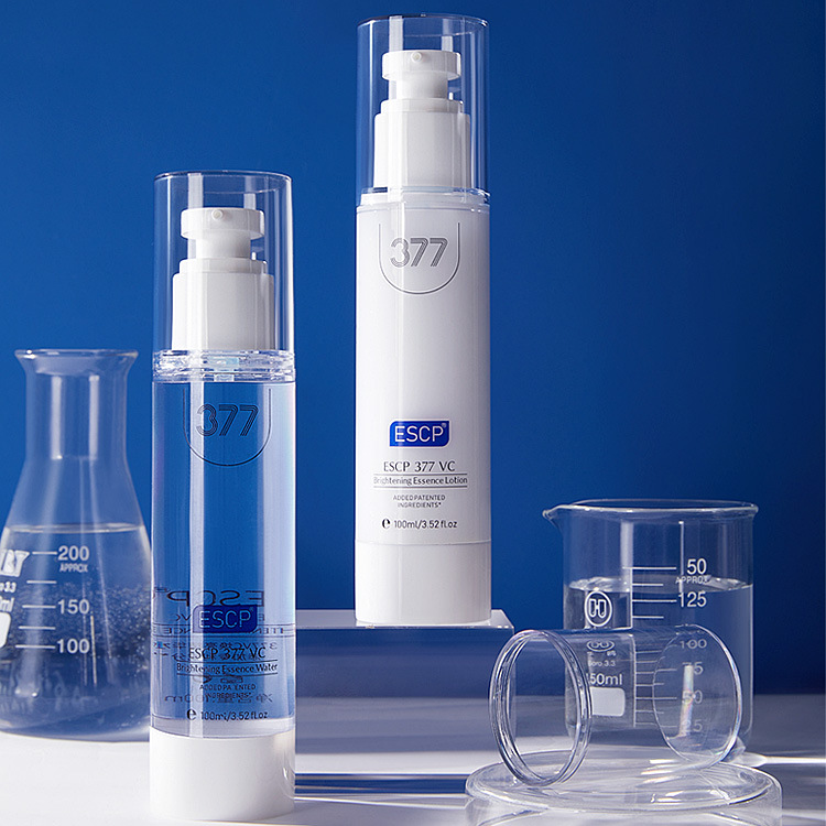 377vc断黑水乳套装补水保湿孕妇敏感肌护肤品提亮肤色爽肤水 乳液