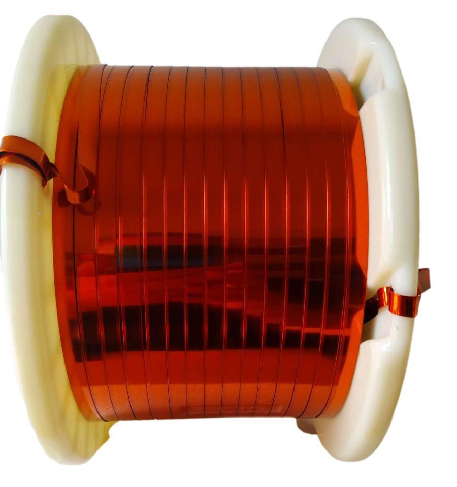 漆包扁铜线 2*10扁平漆包线 2*6 扁铜线 0.6*10扁铜线锂电铜箔