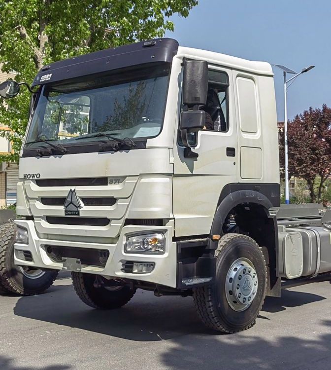 中国重汽400马力hc16桥hw19710变速箱豪沃牵引车-阿里巴巴