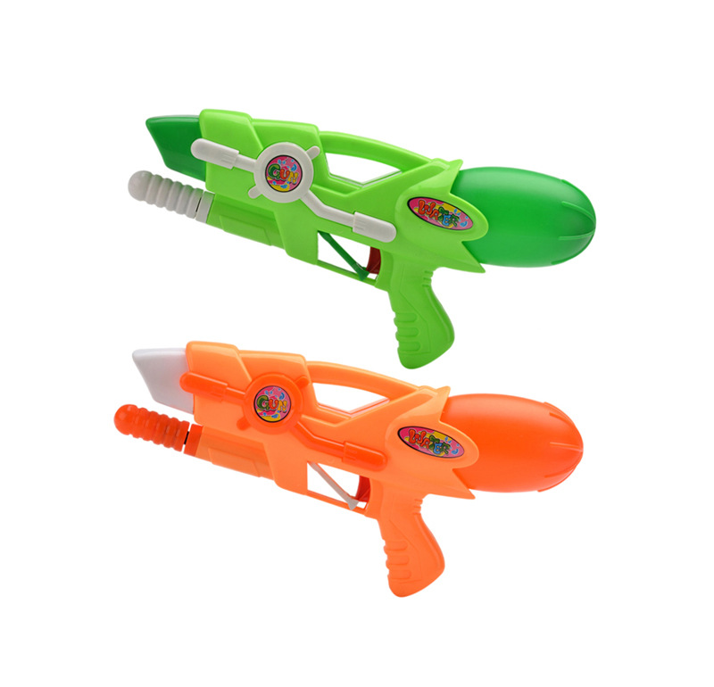 跨境出口儿童恐龙打气压水枪戏水玩具马卡龙英文外贸边贸东南亚