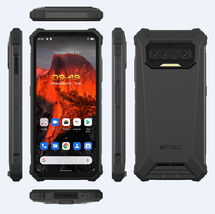 f150 r2022 三防智能手机 6.78寸fhd屏 90hz 64mp 全球频段  香港