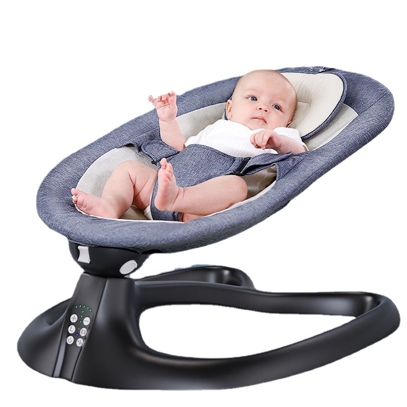 Baby Electric Rocking Chair Shaker Source Factory Direct Supply Cross-Border Cradle Coax Sleeping Newborn Comfort Chair Crib