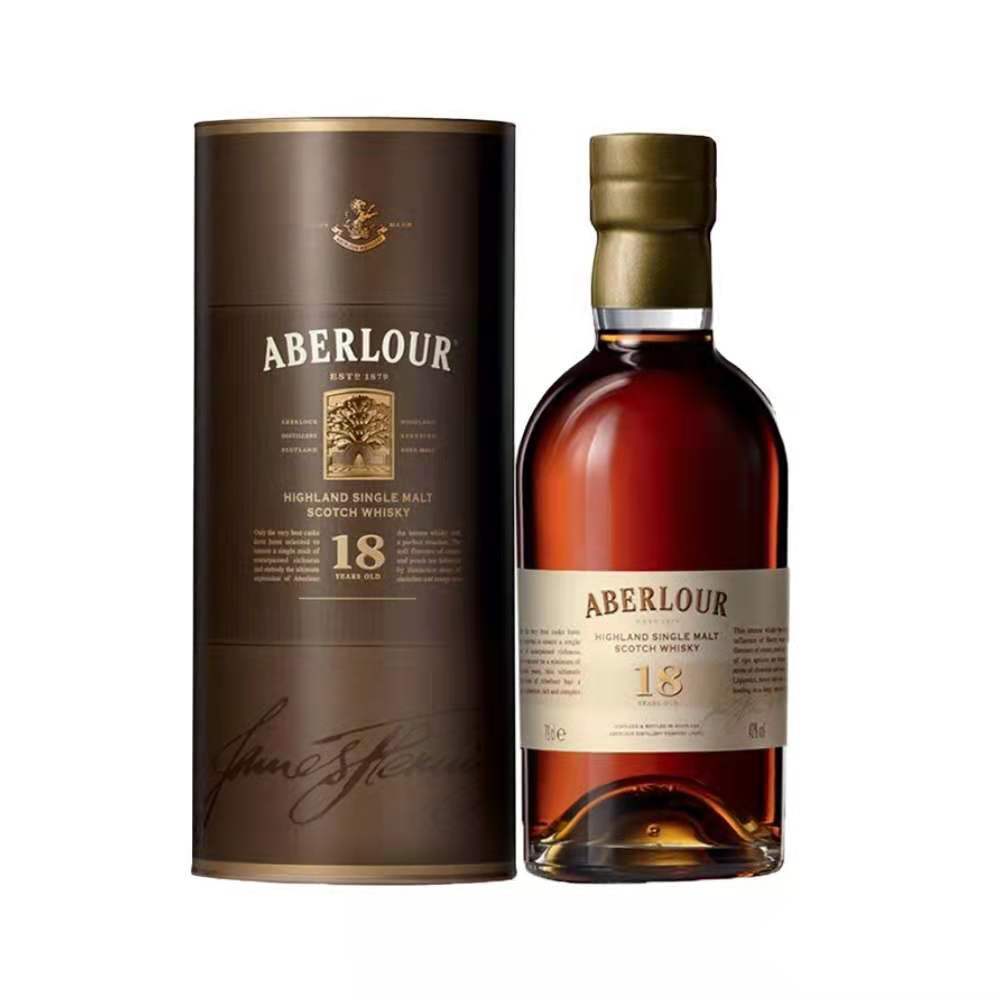 正品行货 亚伯乐18年单一麦芽苏格兰威士忌500ml
