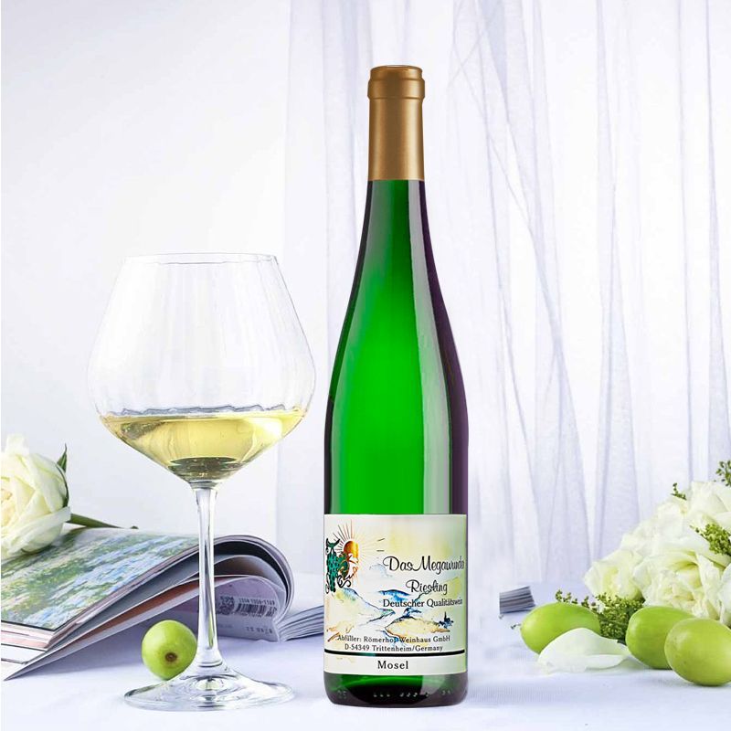 精选德国摩泽尔半甜型雷司令白葡萄酒qba认证原瓶进口-阿里巴巴
