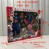 Gift box Warrior Captain America hero Alliance Spider-Man racing Model mechanism gift Source of goods