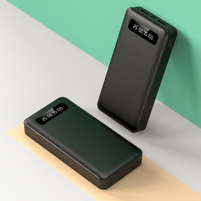 充电宝超大容量50000毫安pd18w快充手机通用户外移动电源批发代发