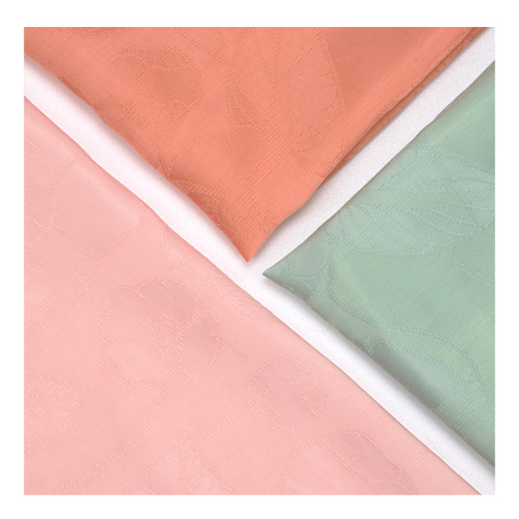 薄款铜氨丝提花面料 110g铜氨天丝尼龙面料 柔软真铜氨衬衫连衣裙