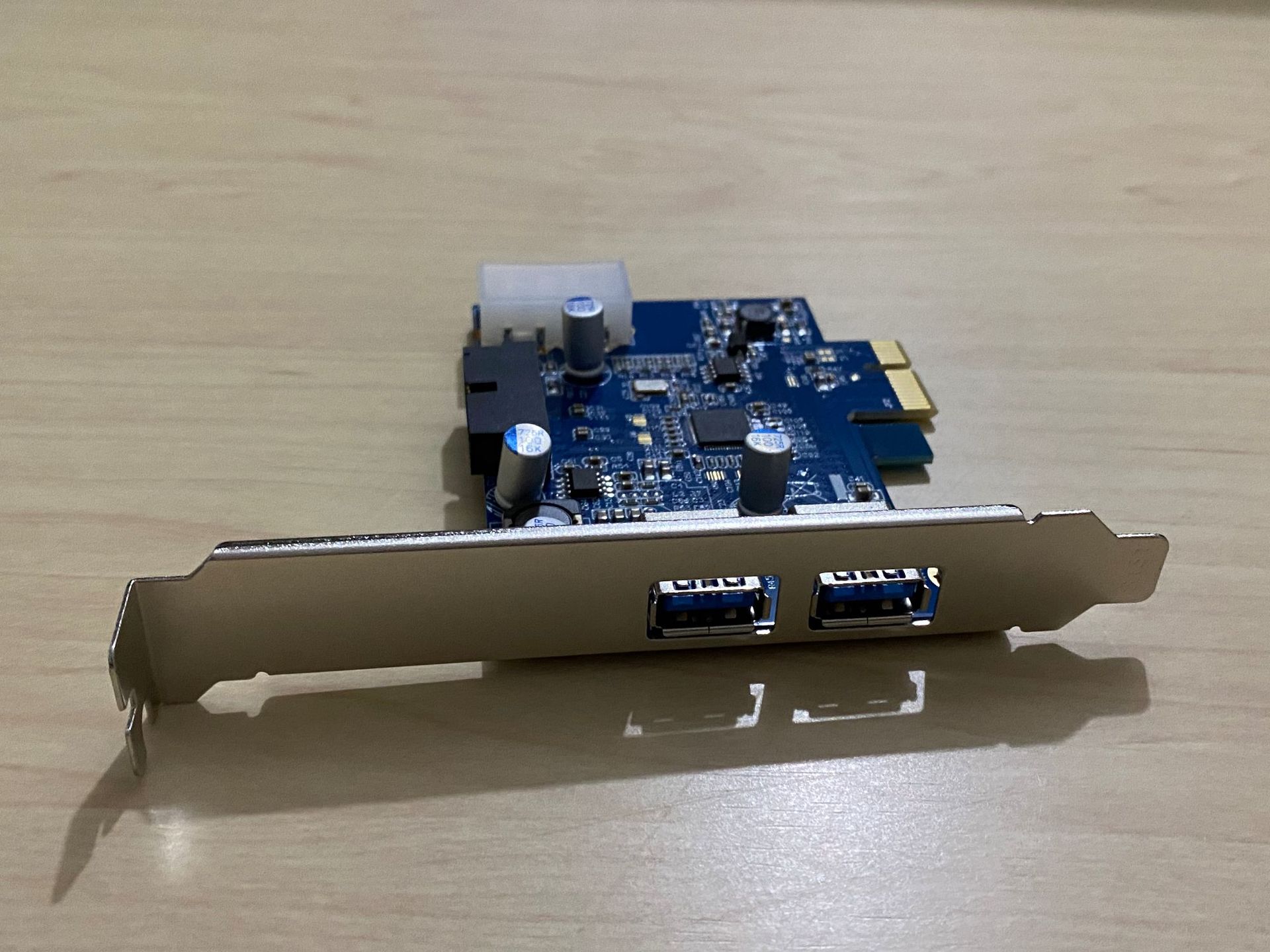 台式机pci-e pcie转usb3.0扩展卡转接卡 4口 nec芯片 20pin前置