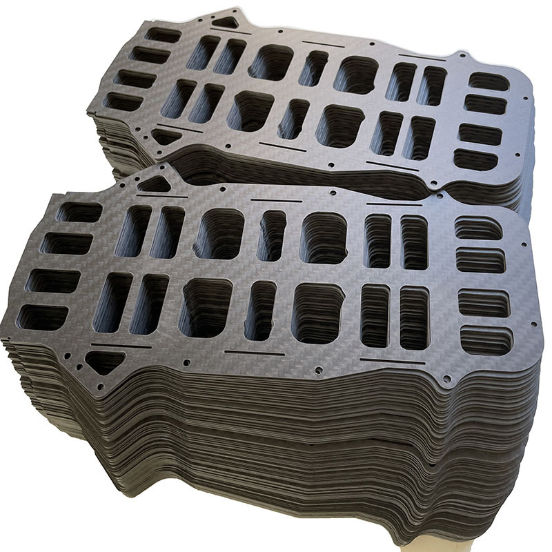 供应t700高强度3k全碳纤维制品碳纤维板材炭板切割铣槽量大从优