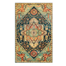 加厚仿羊绒地毯北欧摩洛哥客厅卧室沙发茶几毯民族风美式乡村复古