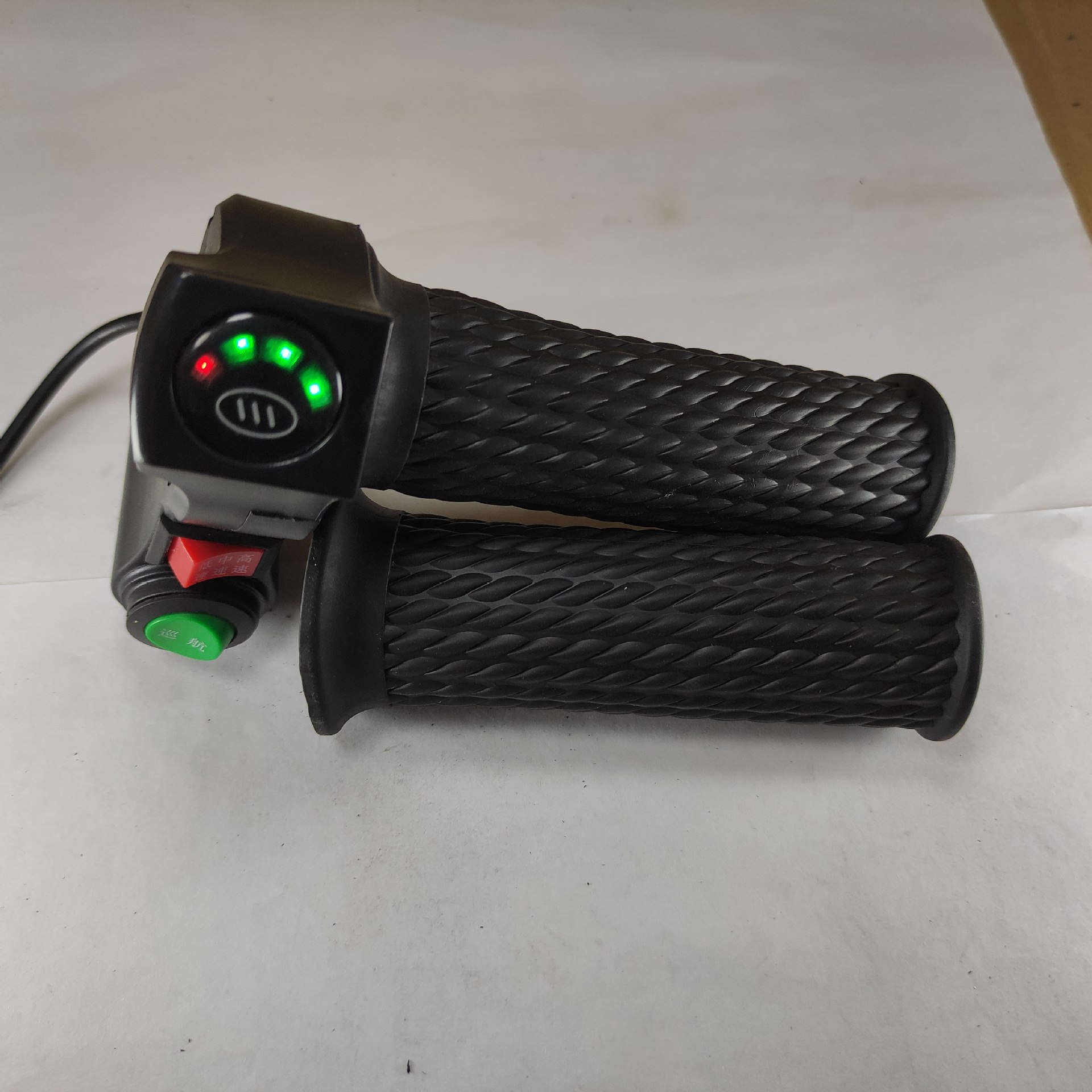 四灯麻花巡航 三速电动车转把电动车配件调速把节气门手把