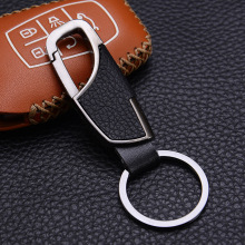 精品4S汽车钥匙扣 皮带挂扣 时尚男士真皮腰挂钥匙扣挂件公司礼品