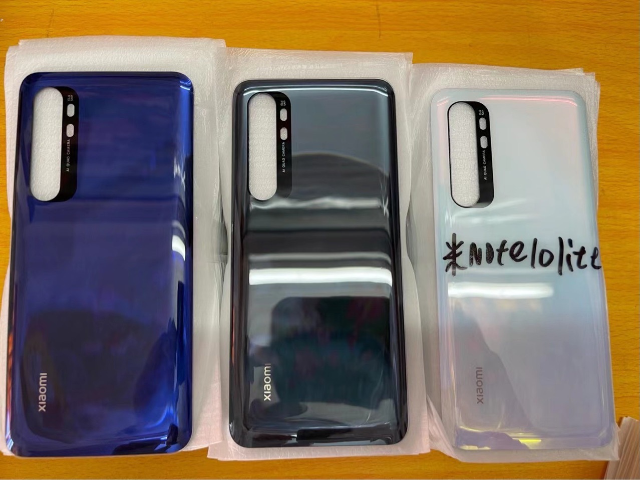 适用于小米note10lite小米11青春米10后盖后盖玻璃