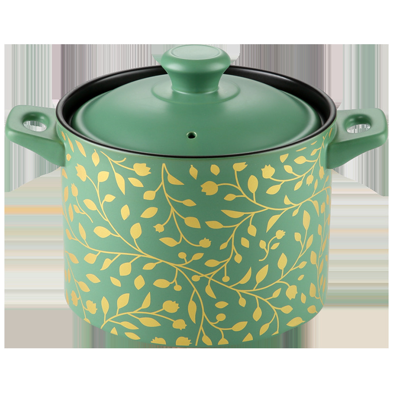 Cnnb Casserole/Stewpot Household Gas Ceramic Soup Pot Small High Temperature Resistant Clay Pot Stone Pot Soup Chinese Casseroles