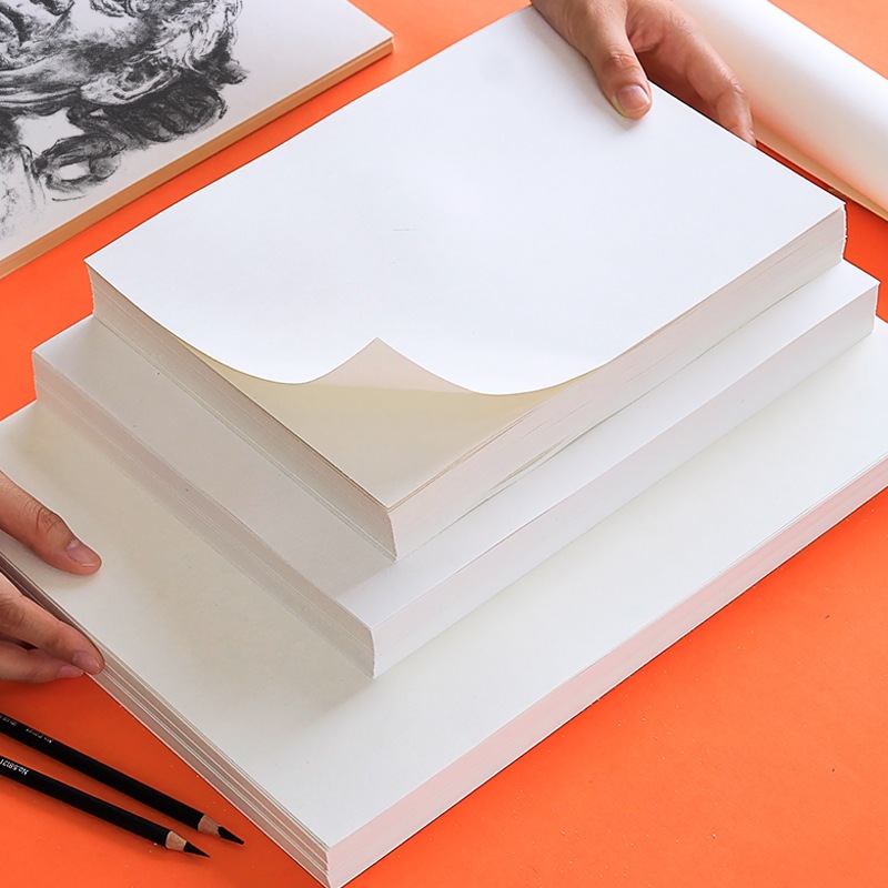 a4素描纸a3素描纸加厚美术画纸纸铅画纸初学者儿童白纸美术生专用