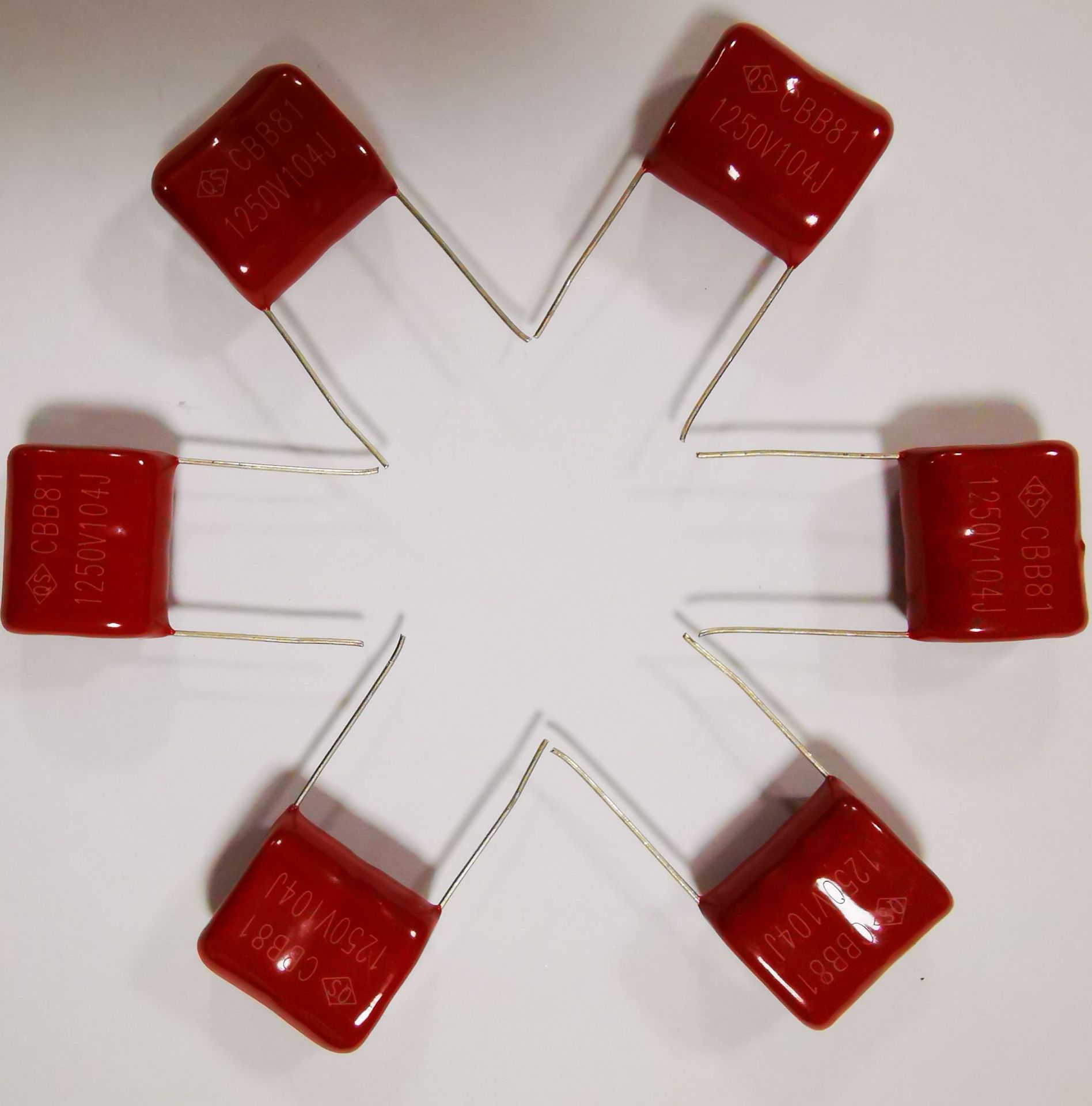 定制cbb81 2000v104j 超声波口罩机电容 2kv0.1uf pps电容器