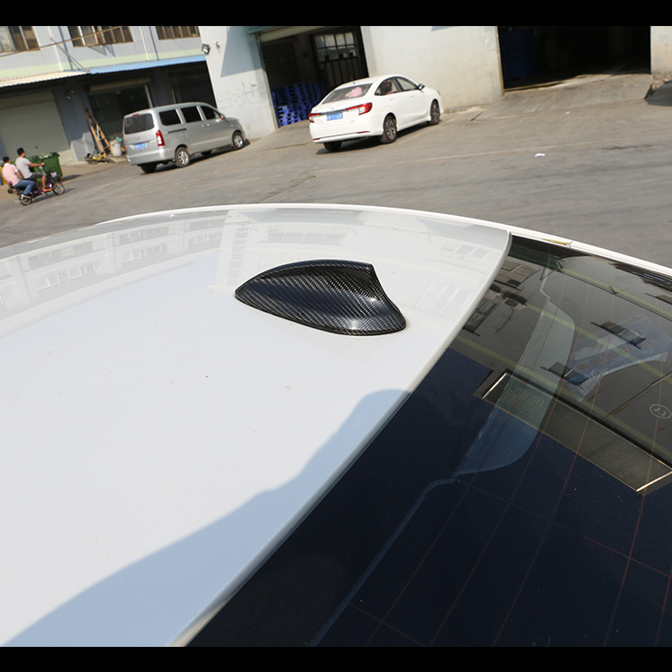适用于宝马鲨鱼鳍天线盖 真碳纤维 5系7系3gt1系2系m3m4车顶改装