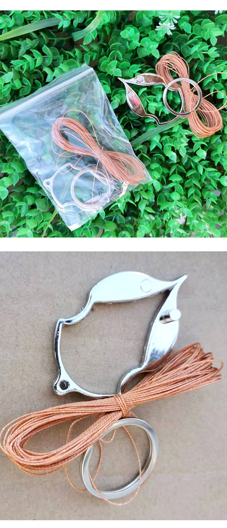 不锈钢挂底脱钩器 钓鱼防挂底救漂器 摘钩器钓鱼脱钩渔具批发钓具