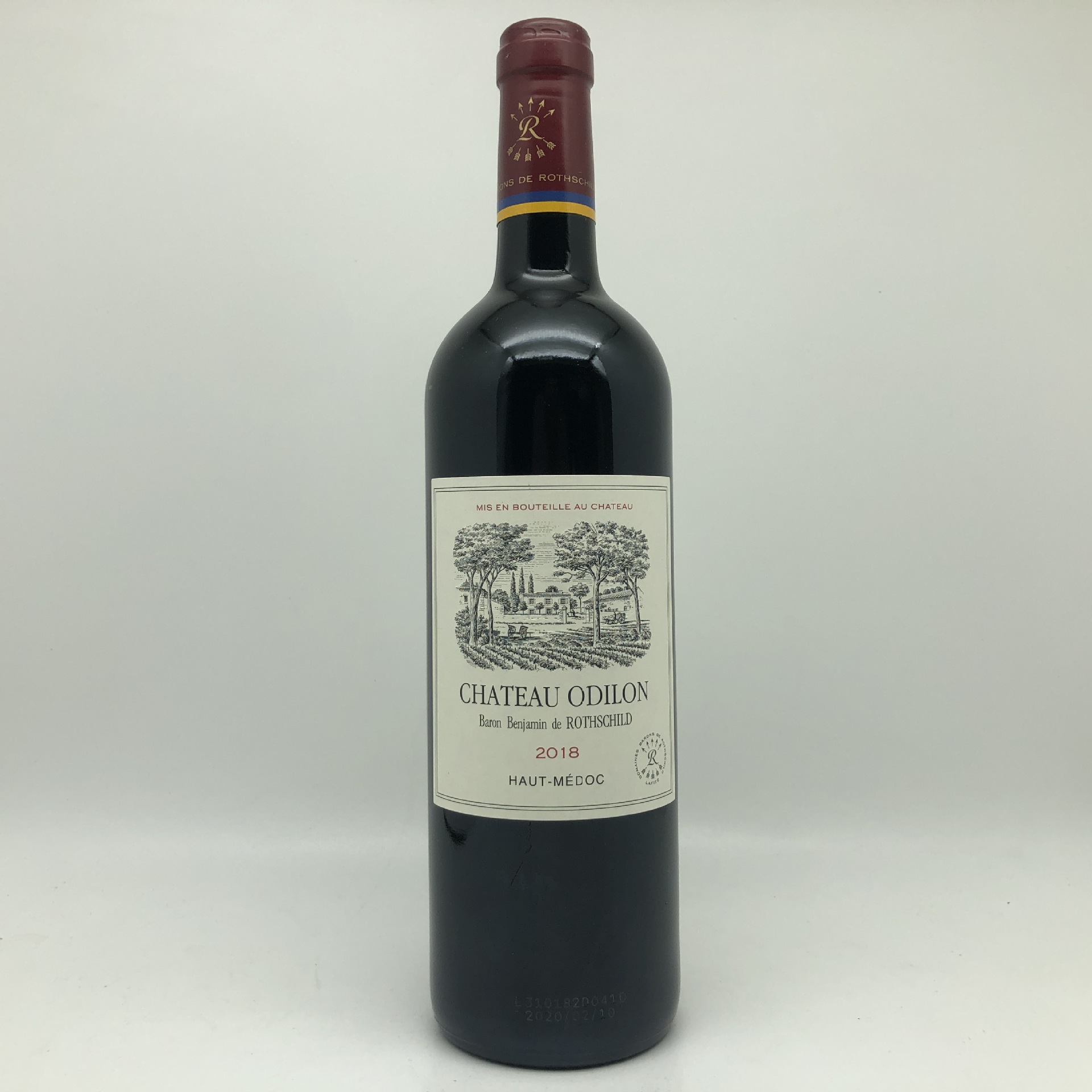拉菲（LAFITE）遨迪诺古堡红葡萄酒odilon法国波尔多上梅多克产区