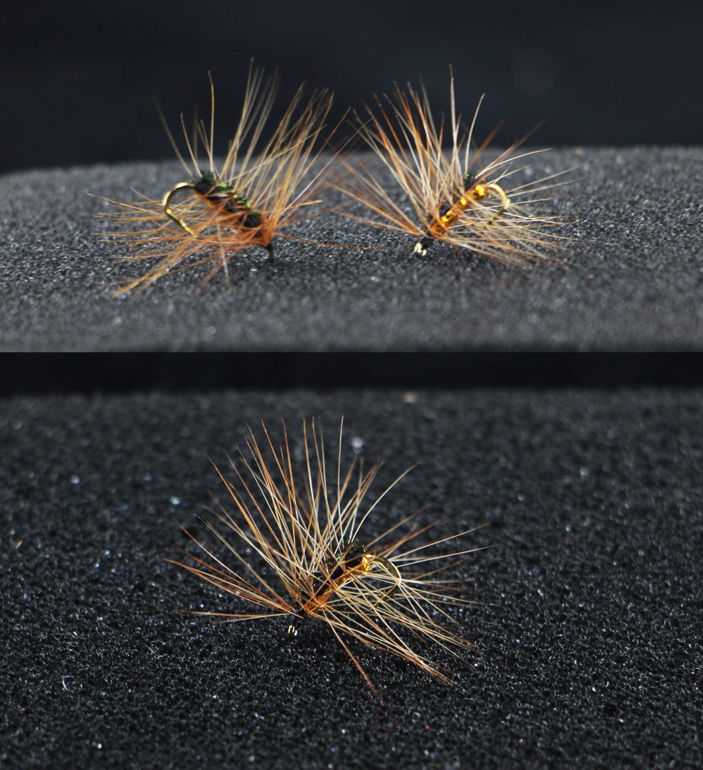 格里菲斯飞蝇钩 马口翘嘴桃花鱼微物飞蝇饵 微物路亚白条飞蚊钩