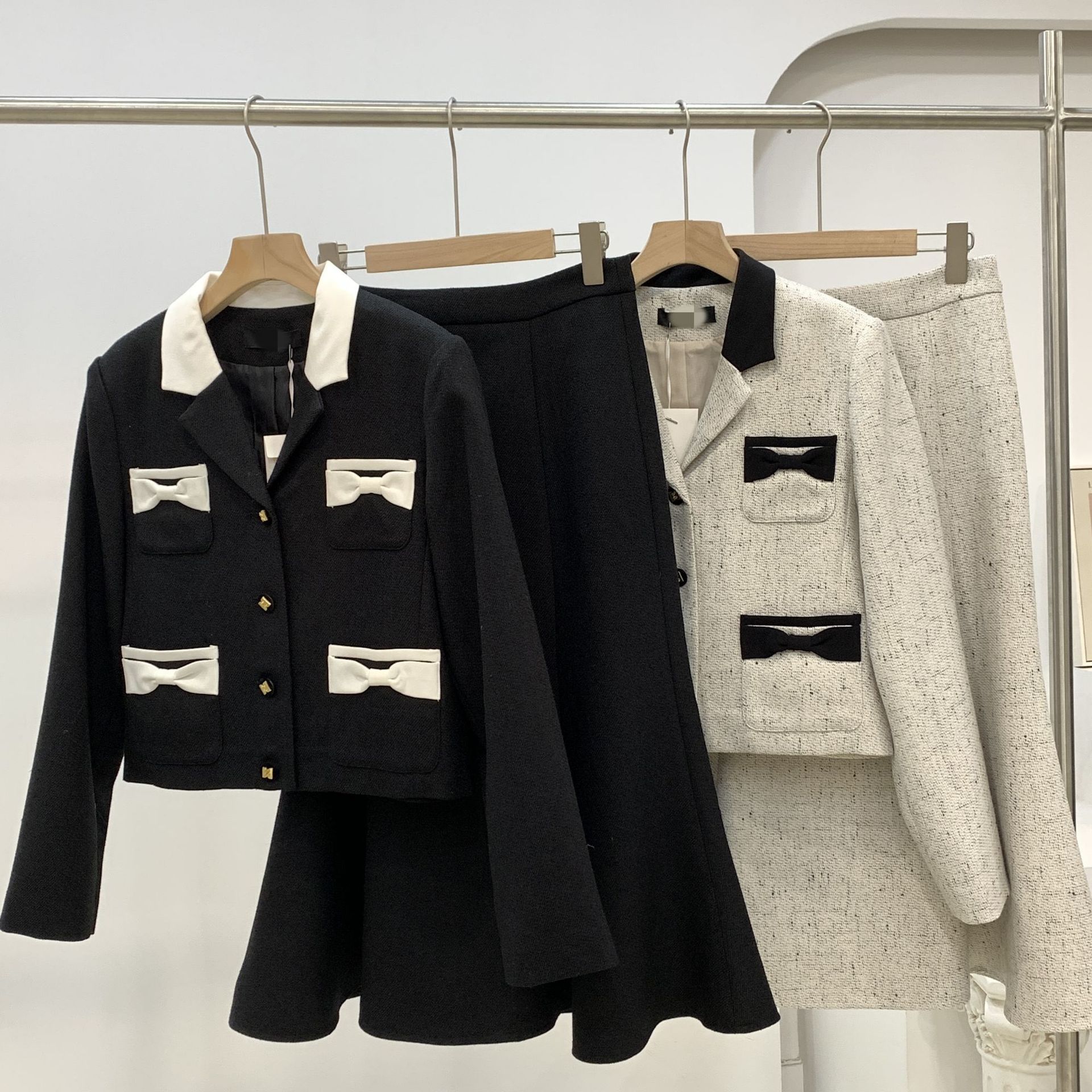 2024年春季新款 韩国 sa*in 上衣 半身裙s233s101/s233s301套装