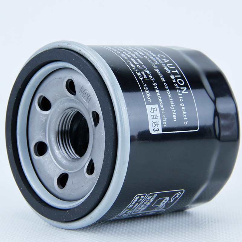 适用于马自达m3海马3普力马机油格滤清器机油滤芯 b6y1-14-302